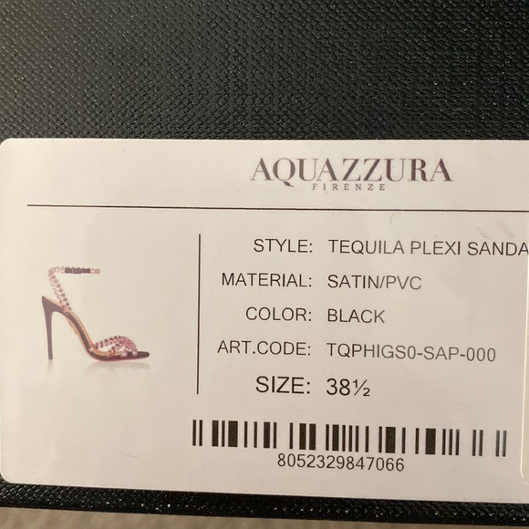 Aquazzura tequila plexi 105mm sandals - Picture 3 of 3